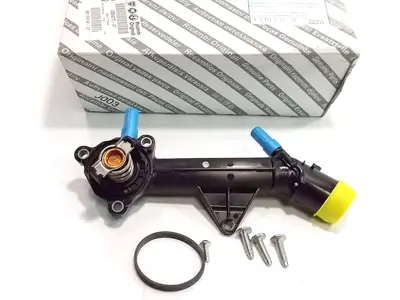 LANCIA 55242072 Termostat Komple Fıat Lınea Doblo Bravo 1.6 2.0 Mtj 10> 12647027, 1338027, 1338297, 1752884, 1852862M00, 1852862M00000, 1852879J80, 1852879J8000, 1852879J80000, 1852879J81