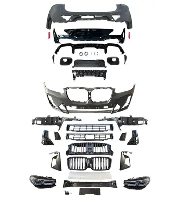 WENDERPARTS BA0022101 Gövde Kiti X4:G02 [donusum> G02-Lcı] Pdcli:Arka, 00-00-Çikis, Panj-Lu, Farlar -M-Tech- A0022101