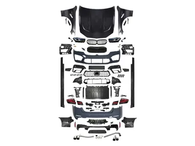 WENDERPARTS BA0102213 Komple Gövde Kiti F10-Lcı [donusum > G30-Lcı] Mrsp-Li, Panj-Lu, Egz.Uçlu, Kaput/Çamurluk, Far/Stop, -///M5- 2014-16 A0102213