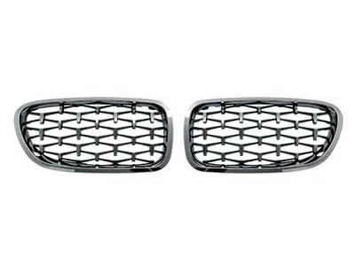 WENDERPARTS BA0103178 Panjur F10+lcı (Set) Krom/Krom/Siyah -Diamond- 2010-16 A0103178