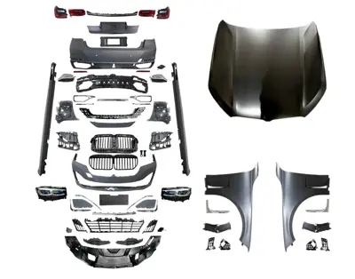 WENDERPARTS BA0122201 Komple Gövde Kiti G12 [donusum > G12-Lcı] Pdcli:Ön/Arka, 0-0-Çikis, Mrsp-Li, Panj-Lu, Egz.Uçlu, Kaput/Çamurluk, Far/Stop -Luxury- A0122201