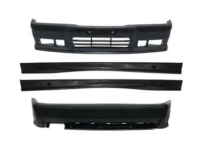 WENDERPARTS BA0362103 Gövde Kiti E36 Ön Lip, &Lt;Oo> Egz.Çikisli, Marspiyelli, (3 Kol Izgara) -M-Tech- ///M3- 1991-98 A0362103