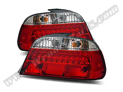 WENDERPARTS BA0381313 Komple Stop E38 Set; Kristal, Ledli Beyaz Sinyal 1994-01 A0381313