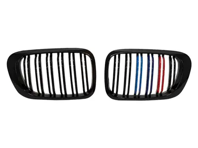 WENDERPARTS BA0463183 Panjur E46 (Set) Piano-Siyah, Çift Çitali ///M-Renkli -Coupe- 1999-02 A0463183