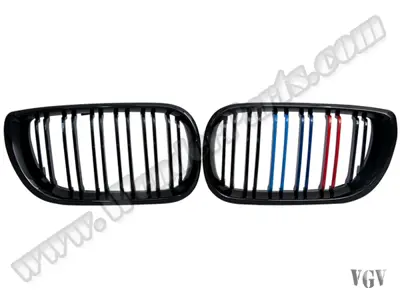 WENDERPARTS BA0463188 Panjur E46 (Set) Piano-Siyah, Çift Çitali ///M-Renkli -Sedan- 2002-05 A0463188