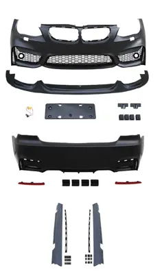 WENDERPARTS BA0922114 Gövde Kiti E92-Lcı E93-Lcı F.Yik-Li, Pdcli:Ön, 00-00-Çikis, Mrsp-Li, Ön Lip -///M4-Style- 2010-13 A0922114