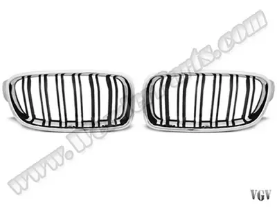 WENDERPARTS BA1303096 Panjur F30+lcı (Set) Krom/Siyah, Çift Çitali 2012-18 A1303096