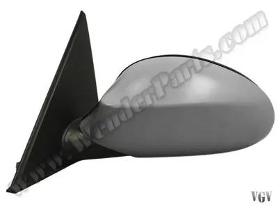 WENDERPARTS BA51167189849 Komple Ayna E87+lcı Sol Elekt Isitmali, Asferik, Mavi Cam, Astarli, 5-Li Soket 2003-09 A51167189849