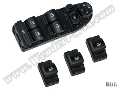 WENDERPARTS BA61319218044S4 Cam Dügmesi X5:E70+lcı X6:E71 Set; Kararan Ayna A61319218044S4