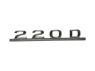 WENDERPARTS MA1238171015 Bagaj Yazisi -220d- [w123] A1238171015