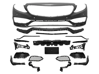 WENDERPARTS MA2058801840S1 Komple Tampon W205 Ön; Pdcli -Amg- 2014-18 A2058801840S1