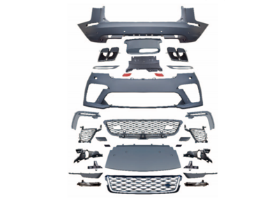 WENDERPARTS RR_LR152300 Gövde Kiti Range Rover Velar Pdcli:Ön/Arka,Panj-Lu,Egz.Uçlu 2017-22 LR152300