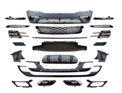 WENDERPARTS RR_LR152301 Gövde Kiti Range Rover Velar Hse Pdcli:Ön/Arka,Panj-Lu,Egz.Uçlu 2017-22 LR152301