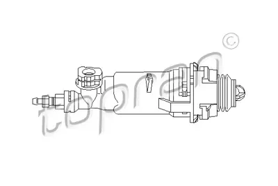 TOPRAN 721489001 Debriyaj Merkezı Alt P407 C5 Es9a Ml6c Sanzıman P607 P807 P406 Expert Jumpy C5 Xantıa C8 Dw10 (2,0 H 103496 3133 404064 52009700 52030500 540064 62103496 6283605004 874730 9701 986486628 CL0180 E61017 ER5086 FHC6194 FHC6199 PJK121