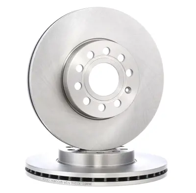 ITHAL CRN 56027 Fren Diski (Takım) Ön Vw Golf V-Vı-Vıı-Vııı 03> Jetta Iıı-Iv 05> T-Roc 17>caddy Iıı-Iv 04> - Audı A3 03>12 Q2 18> - Seat Leon 05>12 Altea 04> Toledo 04>09 - Skoda Octavıa Iı-Iıı-Iv 04>karoq 17>yetı 09>(288x25x9dl)  1K0615301K JZW615301J 202501450 197397 V861 PBD1292 DDF12181 8710520080 BR447VH100 BS5043