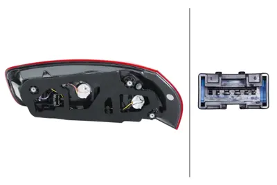 HELLA 2SK011054-051 Stop Lambası Sol C4 Pıcasso Iı 14> 2SK011054051 9676120780 979931