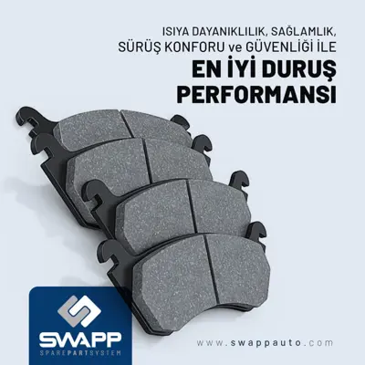 SWAPP 454014 Fren Balatası Arka Kampana  Transıt T15 2.0-2.5d-2.5dı 91-94 Transıt T15 2.5dı-2.5tdı 94->00 MFR330 40136 562637 91044201 3013702912 98101044214 92VB2200BB 5185403 GS8540 361561B