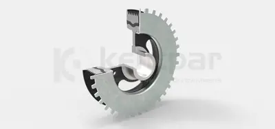 KENTPAR K228 Krank Kasnağı Mondeo Iıı - Iv 04>14 S Max Galaxy 06>15 1820 145ps Benzınlı    1119175, DP1237, 5035, 1S7E6316DA, 1355516, 1332895, FVD1057, TVD1168A, 1S7G6316BC, 50103738