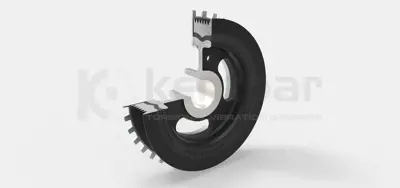 KENTPAR K228 Krank Kasnağı Mondeo Iıı - Iv 04>14 S Max Galaxy 06>15 1820 145ps Benzınlı    1119175, DP1237, 5035, 1S7E6316DA, 1355516, 1332895, FVD1057, TVD1168A, 1S7G6316BC, 50103738