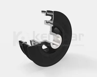 KENTPAR K240 Krank Kasnağı Ford Bmax 12=>cmax Iı 1019focus Iı 0412focus Iıı 10=>mondeo Iv 0715 Volvo C3