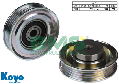 BMS 148 Alternator Gergi Rulmanı Swıft 1.3 00> 