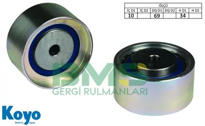 BMS 193 Alternator Gergi Rulmanı Otokar M.2010 Demır 