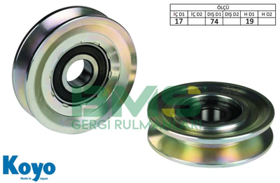 BMS 199 Alternator Gergi Rulmanı (13x74x19) H100 L300 2.5d Klima Gergisı 