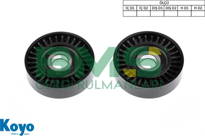 BMS 436 Alternator Gergi Rulmanı 17x70x19 Plastık (Plastıc) 4 Pk Toyata 1.3 