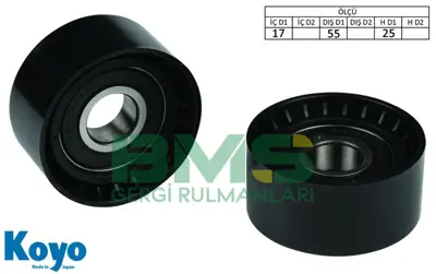 BMS 038 Alternator Gergi (Tek Rulman) Berlıngo Iı C5 Iı Xsara Iı Xsara Pıcasso C3 Fıesta P407 Partner Iı P206 1.4 Hdı - 1.6hdı 03 Fıesta 0210 Fusıon 0112 1.4tdcı Olcu: (53 * 25) 1143406 1197596 1214747 1329630 1357587 1480012 2S616A228AC 2S616A228AD 2S616A228AE 2S616A228AF