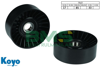 BMS 372 Kayıs Gergi Rulmanı Iveco Eurocargo I-Iıı-V 00>15 - 15> (17x85x33) 4891116