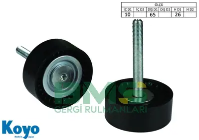 BMS 428 Alternator Gergi Rulmanı 17x65x25.5 Doblo Lınea Albea Punto Palıo Bıpper Nemo 1.3hdı Fıorıno 1.3jtd 1631895780, 1639367780, 1611423280, 5751K0, 51837960, 55275618, 1204186, 95511385, 55222539, 55218886