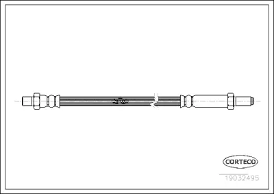 CORTECO 19032495 Fren Hortumu 440019032495 LH5373