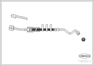 CORTECO 19032973 Fren Hortumu 440019032973