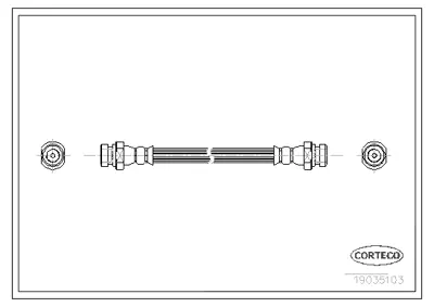 CORTECO 19035103 Fren Hortumu 