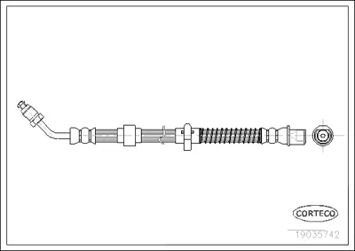 CORTECO 19035742 Fren Hortumu 