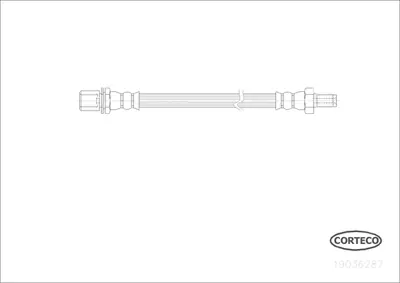 CORTECO 19036287 Fren Hortumu 