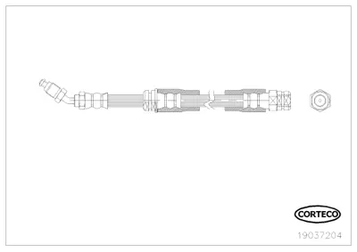 CORTECO 19037204 Fren Hortumu 