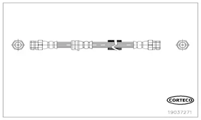 CORTECO 19037271 Fren Hortumu 1005250044 1987481593