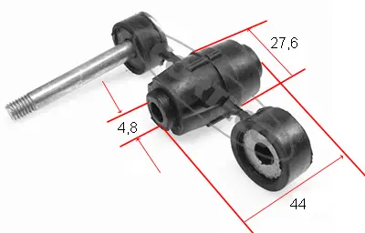 CORTECO 21652631 Vıraj Demır Lastıgı Renault Clıo Iı (Bb0/1/2 - Cb0/1/2 ) 1.4 (B/Cb0c) (98 - 05) 12164 16140799404S 16146150003 2951401 2951402 4001505 594142 60610001 700366 88423A F85087 JTS895 JTSB0015 TC998