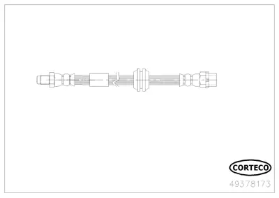 CORTECO 49378173 Fren Hortumu 