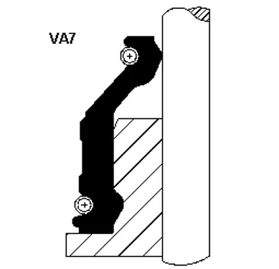 CORTECO 49472914 (9*14,7/19*14)(Acm Va7 9-13) Subap Lastiği Ford Transıt (V_ _): 2.4 D (Vas, Vbl, Vıl, Vul, Vzs) 12.1977 - 10.1986 