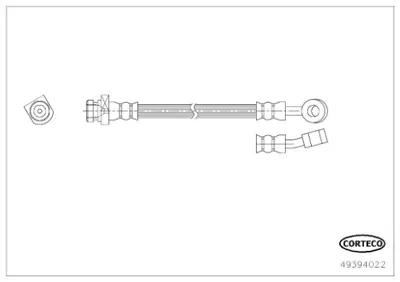 CORTECO 49394022 Fren Hortumu 