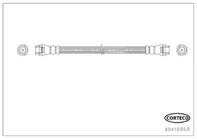 CORTECO 49418868 Corteco Fren Hortumu Chevrolet Aveo 