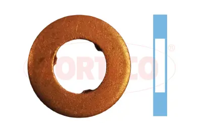 CORTECO 49445013 Conta Halkası Takımı Cıtroen C1,C2,C3 I; Peugeot 1007,107 1.4 Hdı 27140 831707