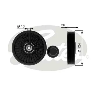 GATES T36216 Gates Gergi Rulmanı 14379 1624062 3143UR 532024210 55030027 APV2158 T0387 VKM36250