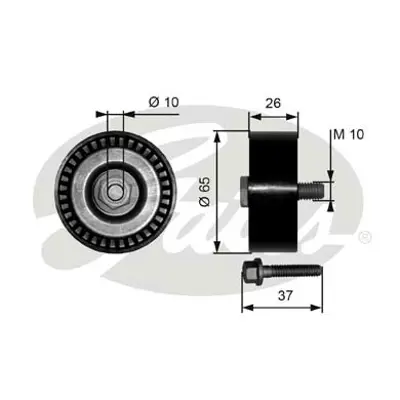 GATES T36300 Gates Gergi Rulmanı 30892 30930892 532047910 APV2168 APV2520 N1715 T0651 VKM31065