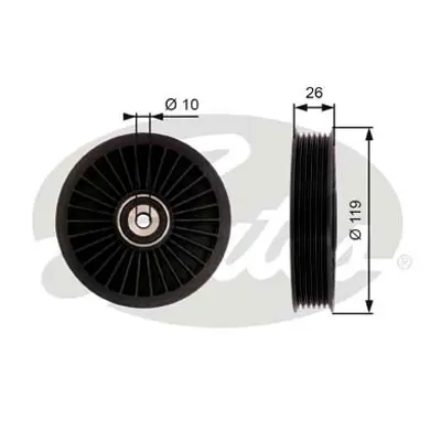 GATES T36391 Gates Gergi Rulmanı 1624062 34619 40934619 532036210 APV2186 T0355 VKM36250