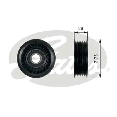 GATES T36476 V Kayış Gergi Rulmanı *6pk* (17*69,5*22,7) Opel Vectra C 3.0 Cdti 03-08 Renault Espace Iv 02- 27507 532033610 60927507 APV2184 T0354 VKM35212