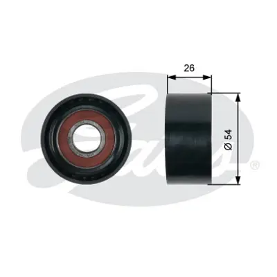 GATES T36481 V Kayış Gergi Rulmanı  Sprınter 647 10923773 20927373 23773 532030410 VKM38603
