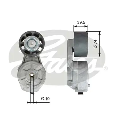 GATES T38577 V Kayış Gergi Rulmanı 23269 2894401 340000009 534008820 APV1100 TK062 VKMCV51020